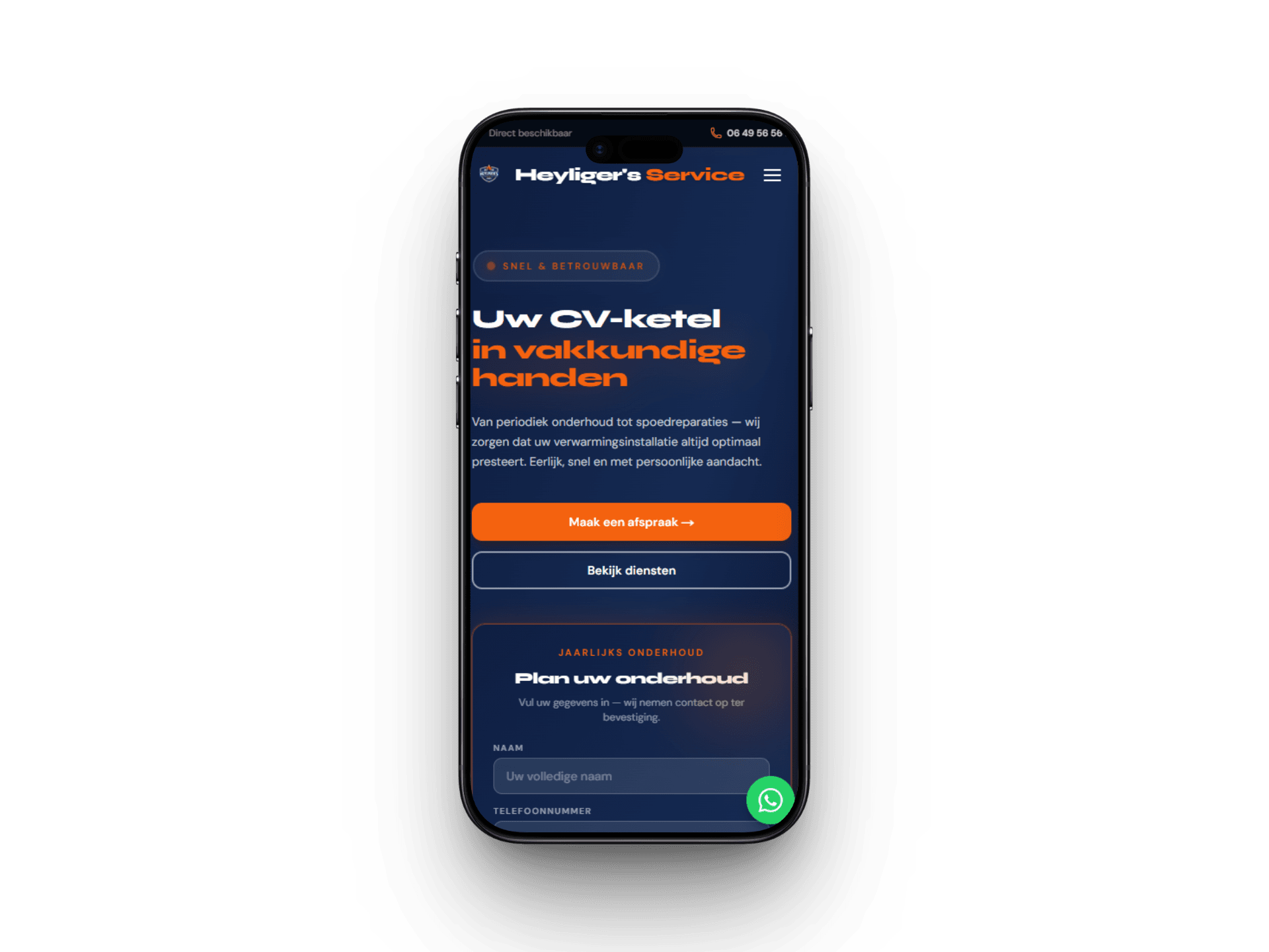 Heyligers Service — Mobiel