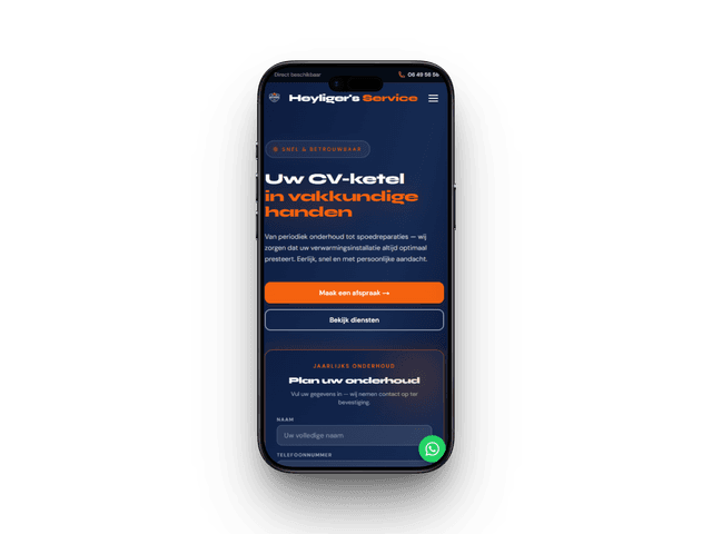 Heyligers Service mobiel